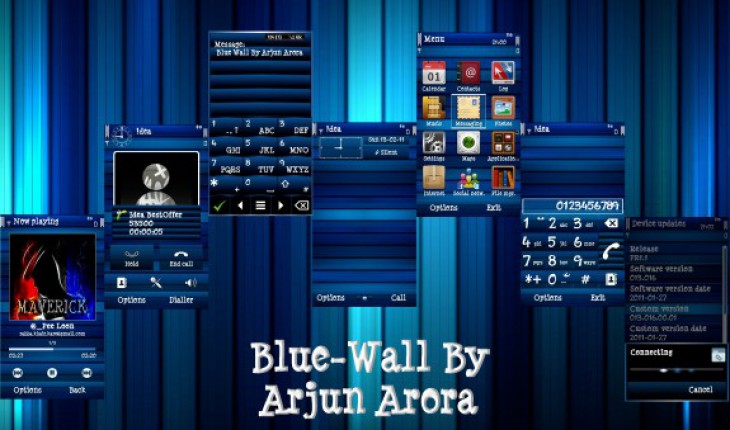 Blue Wall S^3 [Faenza Icons] By Arjun Arora